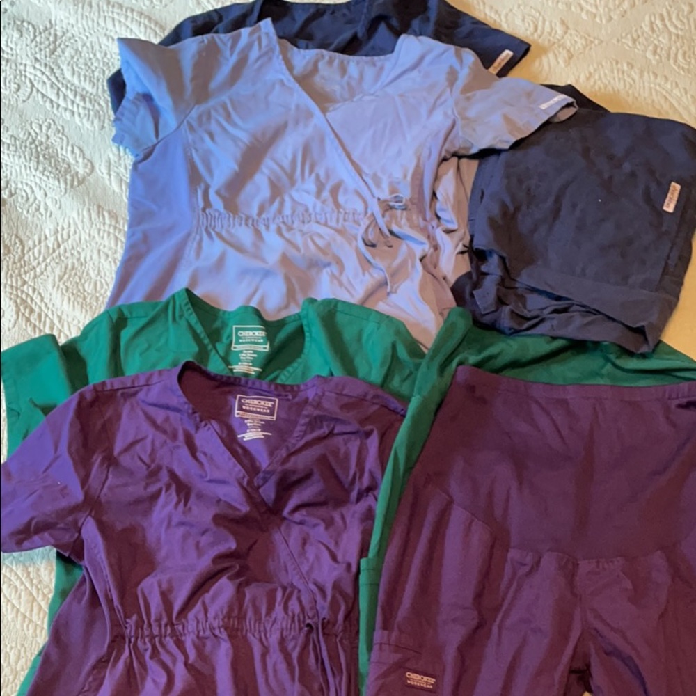 Maternity Cherokee scrubs bundle